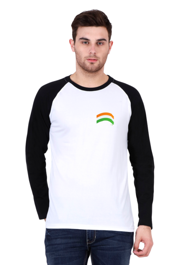 DAD’S 100 % COTTON REGLAN SLEEVE GRAPHIC (CR14) T-SHIRT