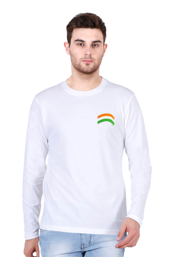 DAD’S FULL SLEEVE 100 % COTTON BIO WASHED GRAPHIC (CR14) T-SHIRT