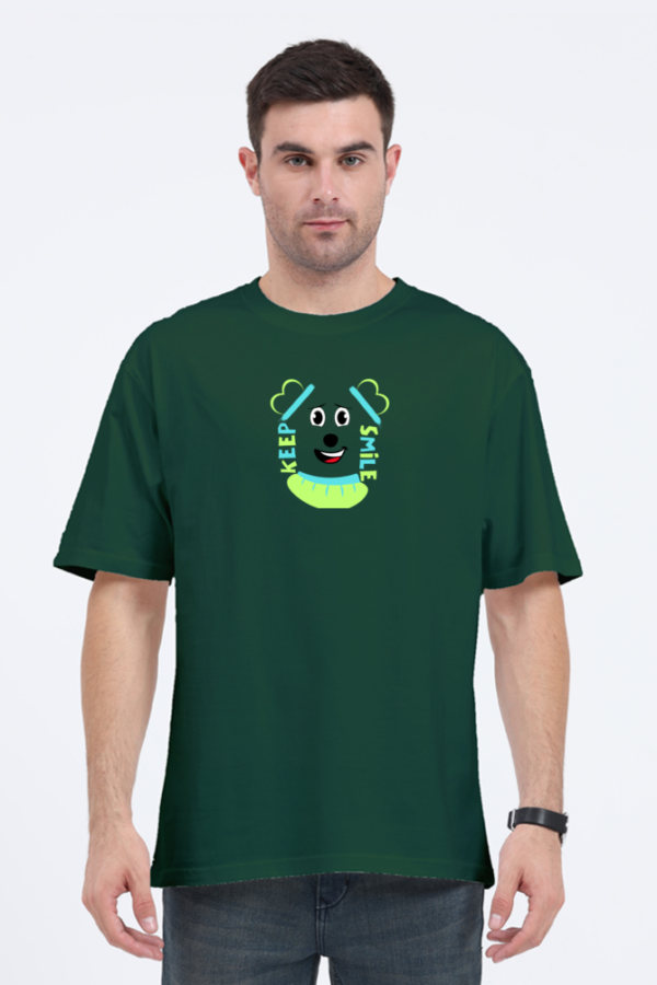 DAD’S OVERSIZED 100 % COTTON BIO WASHED GRAPHIC (CR-22) T-SHIRT - Image 7
