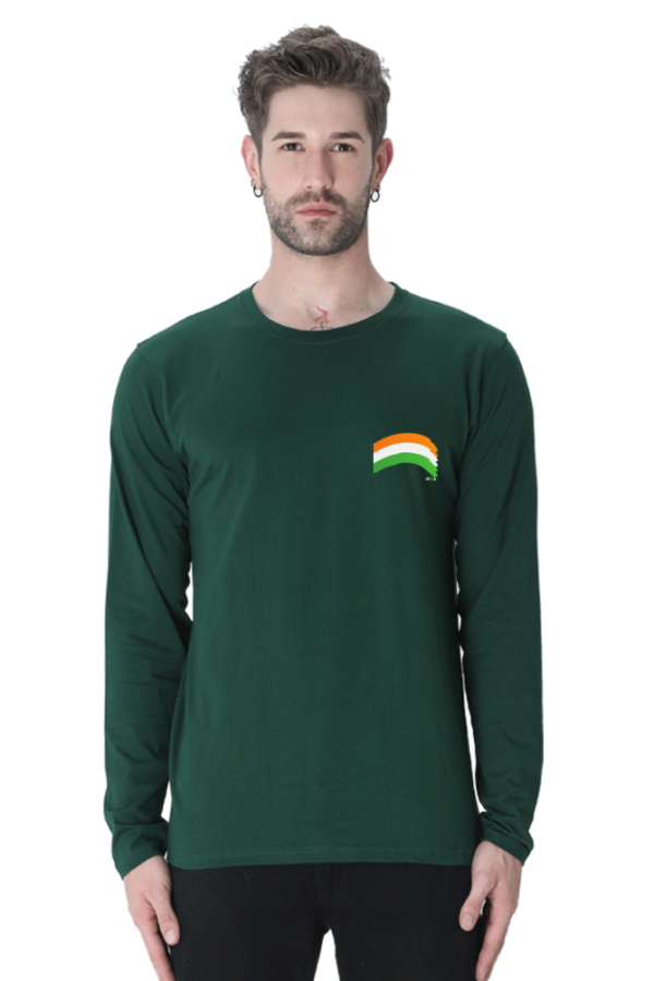 DAD’S FULL SLEEVE 100 % COTTON BIO WASHED GRAPHIC (CR14) T-SHIRT - Image 4