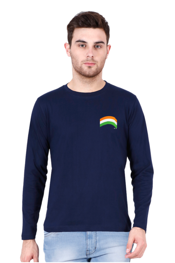 DAD’S FULL SLEEVE 100 % COTTON BIO WASHED GRAPHIC (CR14) T-SHIRT - Image 6