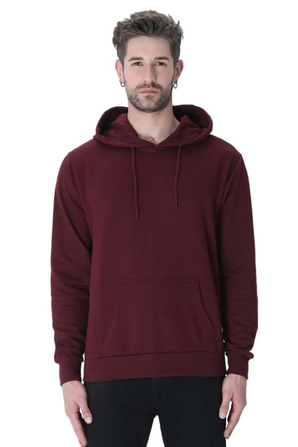 MEN’S 100 % COTTON HOODIES SWEATSHIRT WITH FLEECE 'MR"