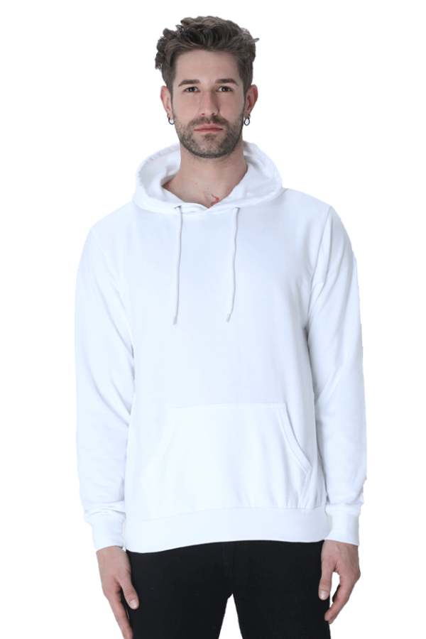 MEN’S 100 % COTTON HOODIES SWEATSHIRT WITH FLEECE 'WH"