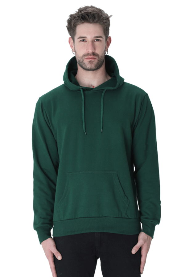 MEN’S 100 % COTTON HOODIES SWEATSHIRT WITH FLEECE 'BG"