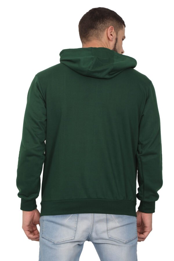 MEN’S 100 % COTTON HOODIES SWEATSHIRT WITH FLEECE 'BG" - Image 3