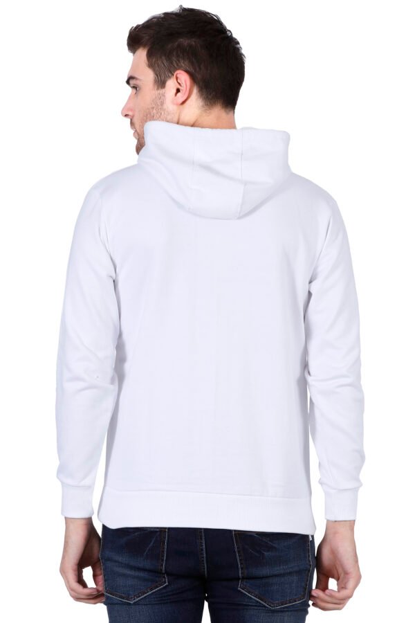 MEN’S 100 % COTTON HOODIES SWEATSHIRT WITH FLEECE 'WH" - Image 3