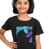 GIRLS 100 % COTTON BIO-WASHED MERMAID GRAPHIC (CR) T-SHIRT