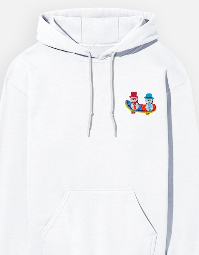 KI AND KU KIDZ COTTON BIOWASHED FLEECE HOODIES